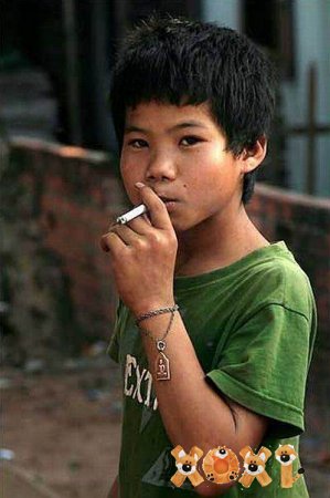 Дети курильщики