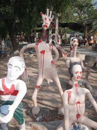 Парк ужасов в Таиланде