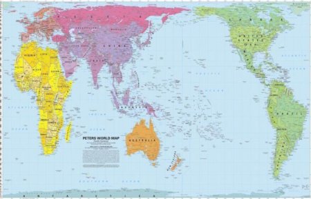 Такие разные карты мира