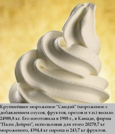 О мороженом