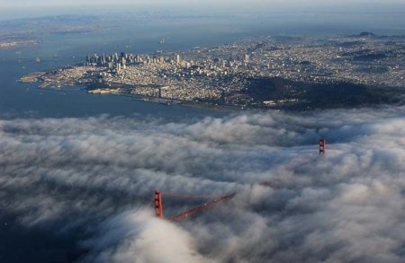 Знаменитый туман в Сан-Франциско