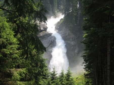 Криммльский водопад -самый высокий водопад Европы