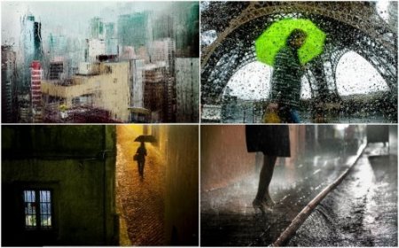Париж под дождем от Кристофа Жакро