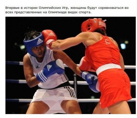 Интересные факты об Олимпиаде - 2012